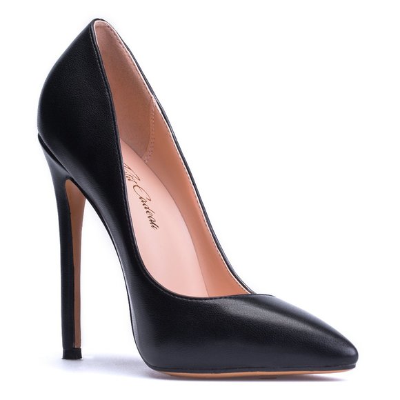 Petit Cadeau Leona - Classic and Sexy Slip on Pumps with 5" High Heels. NEW! - Picture 2 of 6